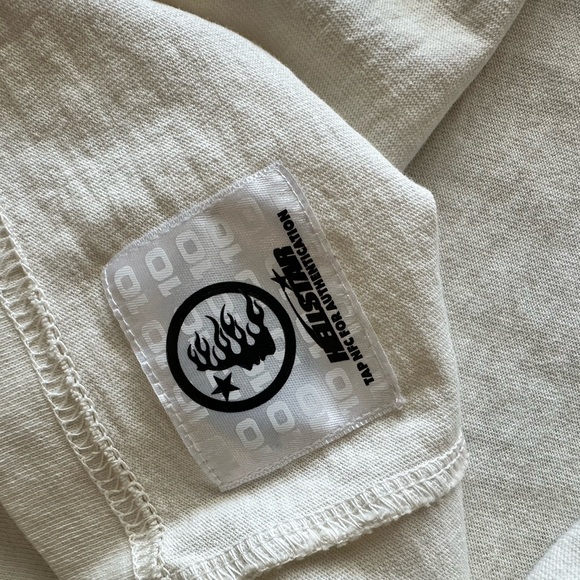 Hellstar White Short Sleeve Tee with Black Graphic - Picture 5 of 5